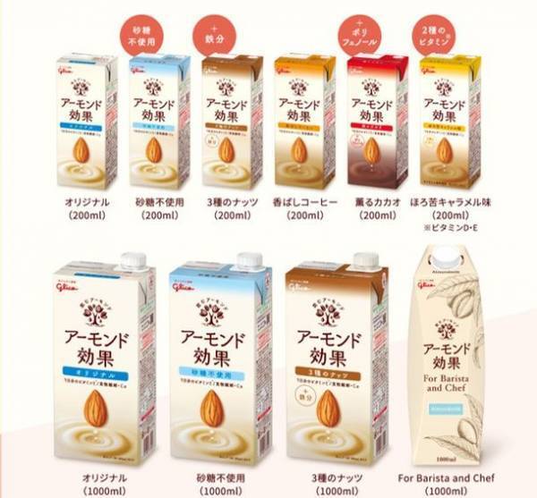日本市場に誕生して、アーモンドミルクは10年！10年間で販売量は約30倍、販売金額は約22倍へと成長　今見直される、アーモンドの魅力は「健康」と「美味しさ」
