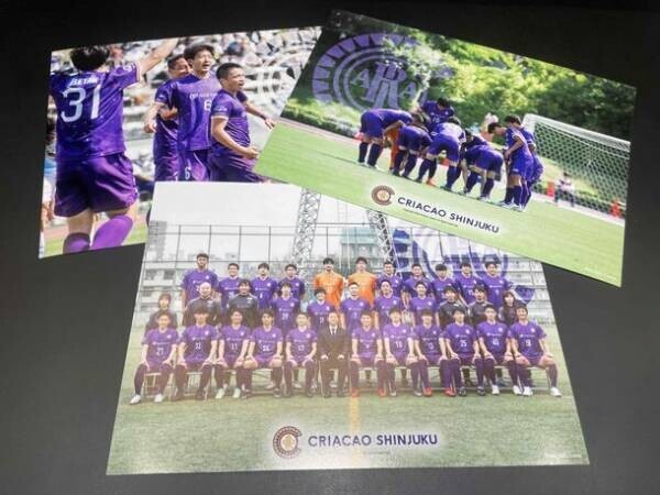 JFL所属のサッカークラブ「クリアソン新宿」の写真展をキンコーズの「ツクル・ワーク新宿センタービル店」で開催