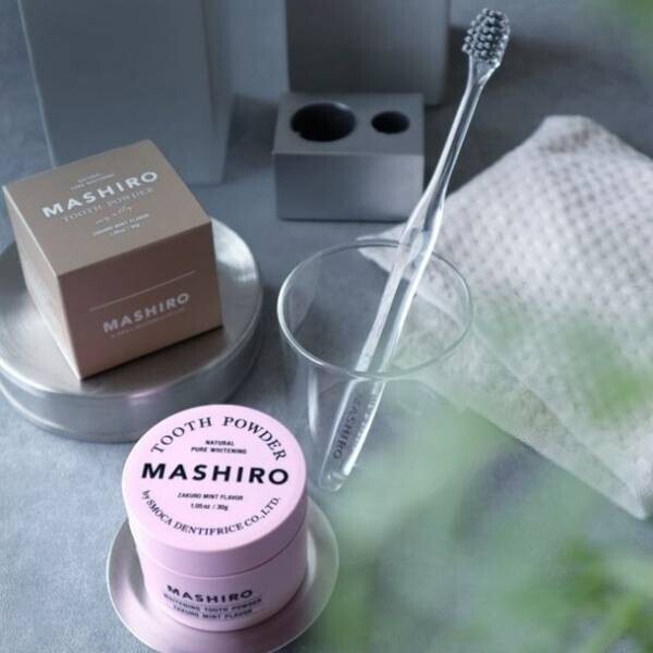 今注目のおしゃれなパウダー歯磨き粉『MASHIRO』が大橋トリオとのタイアップ広告を4月1日より配信！