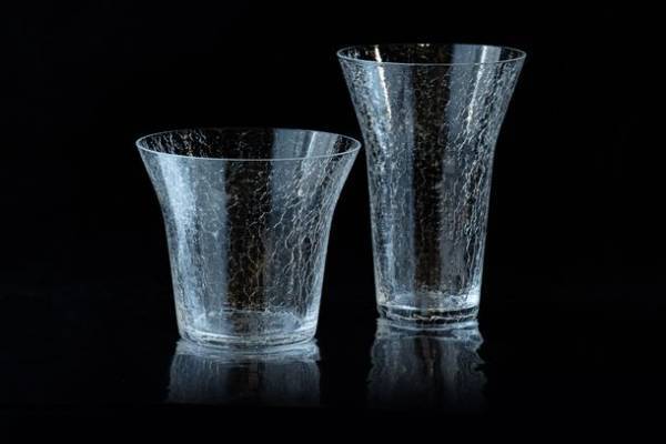 「生涯を添い遂げるグラス アイスクラック」が4月6日予約販売開始　深川硝子工芸との取り組みでアイスクラックシリーズを製品化