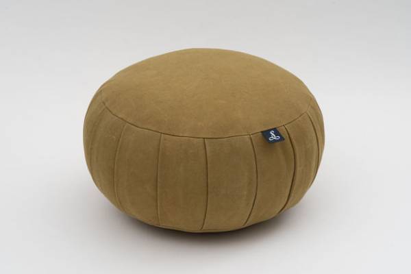 オーガニックコットンを使用した新商品の坐蒲「organicシリーズ よもぎ(草木染)」を4/10に発売！