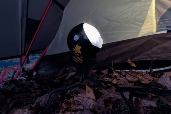 エヴァンゲリオンのワークブランド「A.T.FIELD」より、防犯・アウトドアでも使えるセンサーライトが4月27日発売