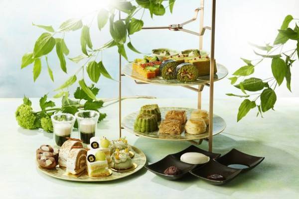 シャングリ・ラ 東京、5月1日より「夏めく抹茶アフタヌーンティー」を開催　京都宇治の茶農家、「茶園清水屋」とコラボレート