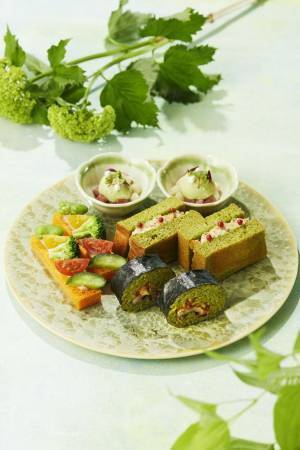 シャングリ・ラ 東京、5月1日より「夏めく抹茶アフタヌーンティー」を開催　京都宇治の茶農家、「茶園清水屋」とコラボレート