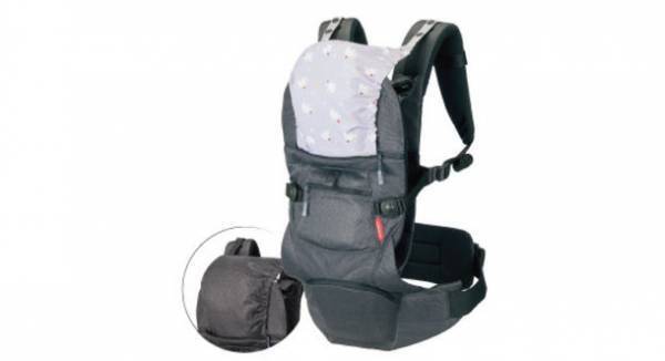 ヒップシートとベビーキャリアが合体！新発想、ハイブリッド抱っこひも「BABY CARRIER ON angelette」4月28日(金)、全国のアカチャンホンポで先行発売