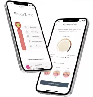 9cm2の大きなトリートメントウィンドウ、高速フラッシュで全身ツルすべセルフケア、長い持ち手で背中のムダ毛ケアも簡単にできるIPL光美容器「FOREO PEACH 2」5月発売