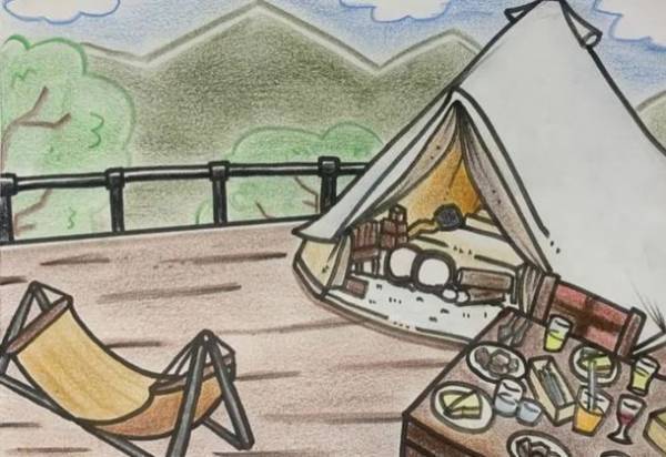 志賀グランドホテル、アウトドアの新形態「ホテキャン」開始　ホテル施設の快適な利用×気軽で上質なグランピングを満喫