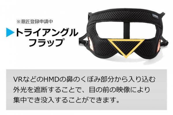 PC作業にも使える手軽にアイケア。VRやeスポーツ、HADOにも使える「VRアイマスクG4」新登場！