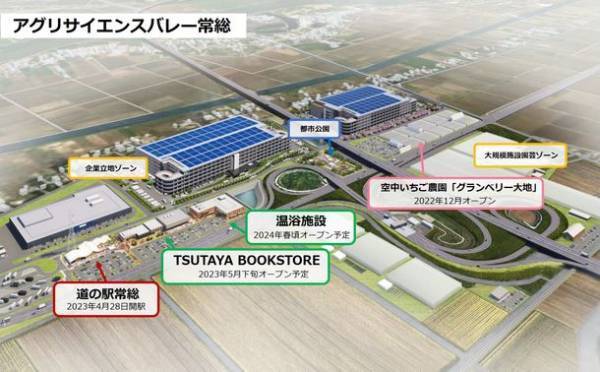 茨城県内16番目の道の駅！“食・農・楽”がテーマの新たな市の玄関口「道の駅常総」4月28日(金)11時グランドオープン