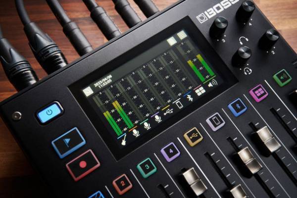 演奏の配信に必要な機能を凝縮したオーディオ・ストリーミング・ミキサーがBOSSブランドから登場