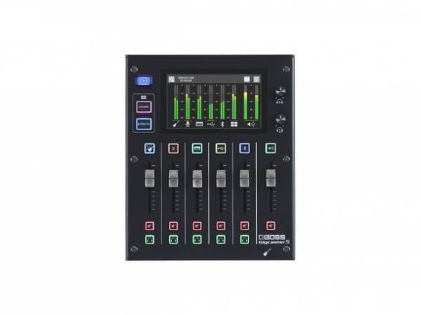 演奏の配信に必要な機能を凝縮したオーディオ・ストリーミング・ミキサーがBOSSブランドから登場