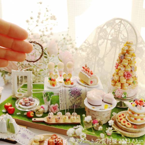 本物そっくり♪イロトリドリの可愛いフェイクスイーツが集結　「スイーツアートの世界展 2023」が福岡で5/13(土)～開催！