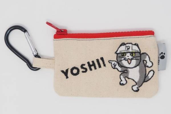 大人気の仕事猫刺繍シリーズ「仕事猫刺繍ワッペンポーチ」を4月21日から販売開始！