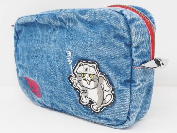 大人気の仕事猫刺繍シリーズ「仕事猫刺繍ワッペンポーチ」を4月21日から販売開始！