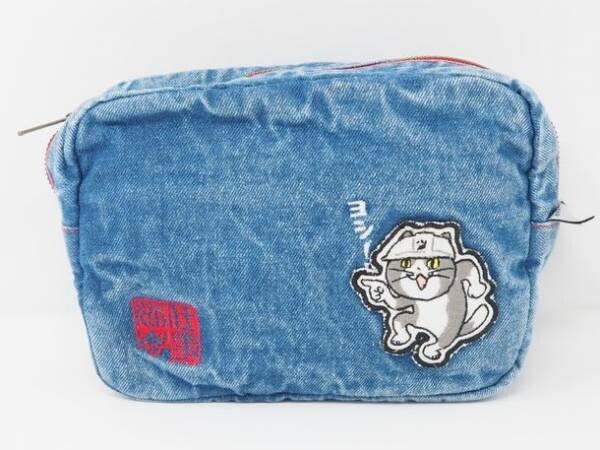大人気の仕事猫刺繍シリーズ「仕事猫刺繍ワッペンポーチ」を4月21日から販売開始！