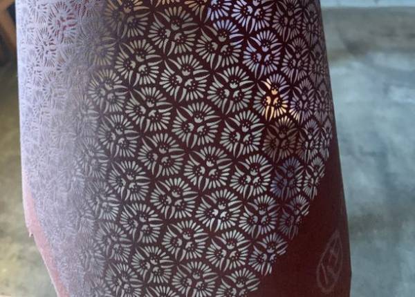 染の里おちあい、江戸更紗の魅力についての紹介記事が2023年5月2日発刊の読売新聞夕刊に掲載