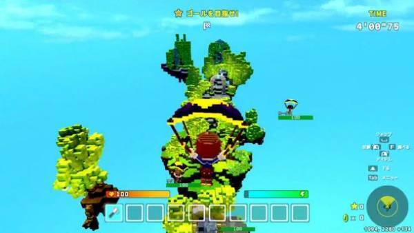 みんなで作るサンドボックスゲーム『テラビット』PC／Steam版が本日4月20日15時にリリース！100万円が参加者全員に山分けされる豪華キャンペーンを開催！