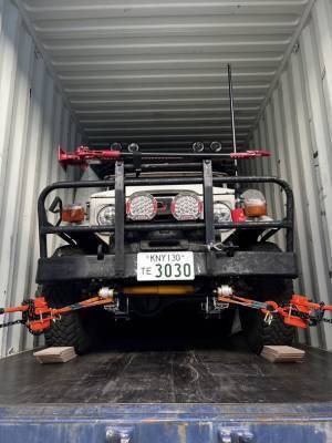 オーストラリア大陸横断の冒険プロジェクト第一弾ついに始動！「samurai cruiser」が5月1日、シドニーに到着