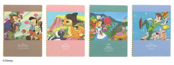 サンスター文具より「復刻アート企画」第2弾を発売！1970～80年代のオリジナル原画を活用したディズニーの『レトロアートコレクション』