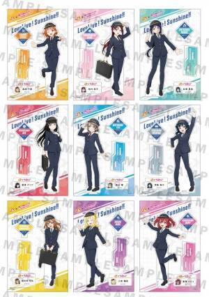ラブライブ！サンシャイン!!「ゲキ推し」アクリルスタンド　JR沼津駅「ベルマートキヨスク沼津」店限定で4月28日より販売開始！