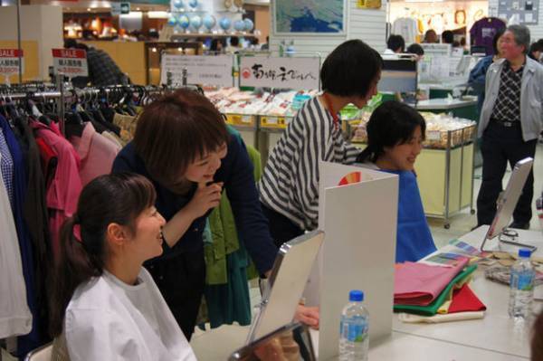 百貨店、小売、サービス業の売上げアップイベントの拡大を目指す