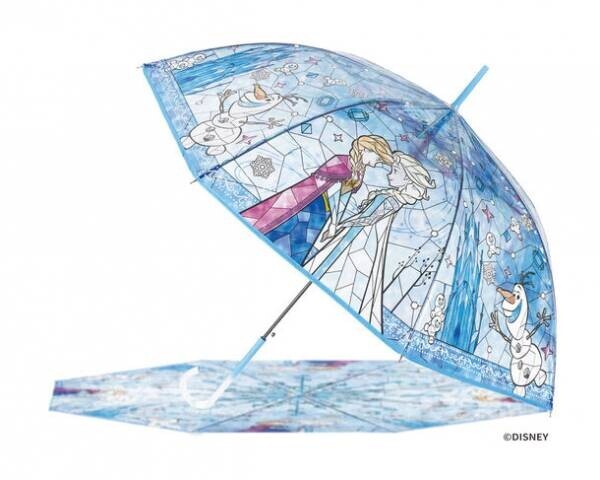 ディズニーステンドグラスアンブレラに新デザインが登場！「ラプンツェル」「アナと雪の女王」「ベル」を4月21日発売