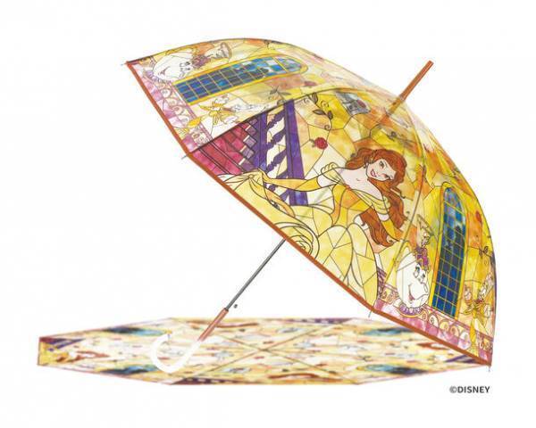 ディズニーステンドグラスアンブレラに新デザインが登場！「ラプンツェル」「アナと雪の女王」「ベル」を4月21日発売
