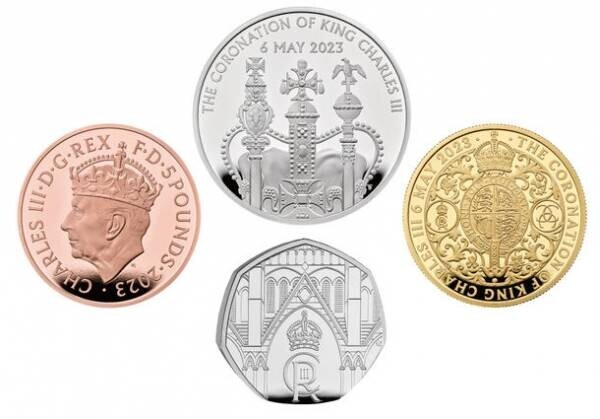 新たな「チャールズの時代」の幕開けを祝して「国王チャールズ3世 戴冠式記念コイン」各種が登場