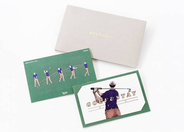 ゴルフ好きの人への贈り物やコンペ賞品に　ラウンドと宿泊ができる体験ギフトを発売