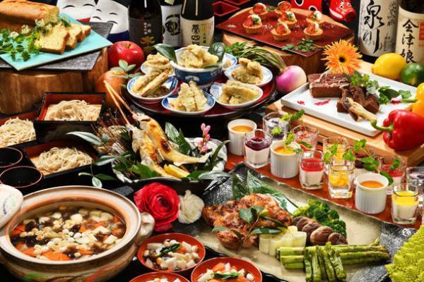 会津東山温泉 原瀧の食事処「ダイニング 瀧川」が2023年春 リニューアルOPEN！地元会津の郷土料理を味わうハーフバイキング