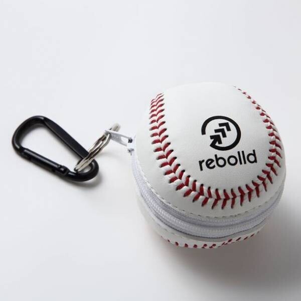アツい夏の熱中症対策に！赤い縫い目を活かした野球雑貨ブランド rebolld/リボルドから「野球ボール型ポーチ&amp;クールタオル」を4月28日より販売開始！