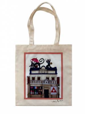 明治屋ストアーのコラボバッグに新商品が登場！「藤城清治　銀座いろはかるた」を5月1日より発売