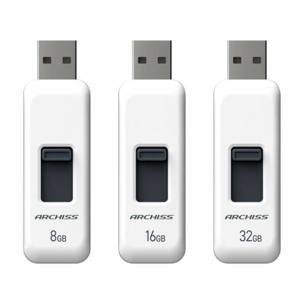 シンプルデザインのスライド式USBメモリ2シリーズとコンデジ／デジカメに最適なSDHC／SDXCメモリカード、microSDHC／SDXCメモリカードを販売開始
