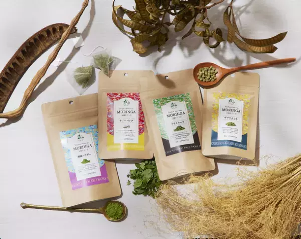 「モリンガ」は人類と地球の救世主！沖縄県で4,000本のモリンガを植林する団体が手がける無農薬モリンガ4商品