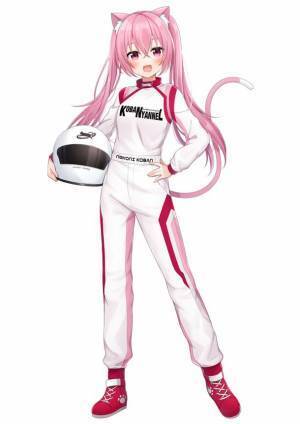 VTuberドライバー「猫迩こばん」がモータースポーツ業界堂々デビュー　有名コスプレイヤー「ひのきお」が公式レースクイーンに決定