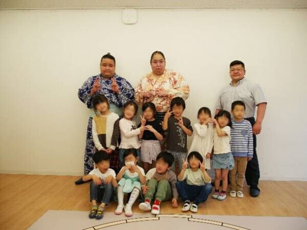 大相撲・押尾川部屋とグローバルキッズ曳舟保育園、子どもたちの健やかな成長に向けた定期的な交流イベントを開催