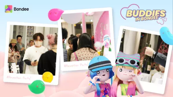 スマホ向けメタバースSNS『Bondee ボンディー』日本で初めてのPOP UP！4/24～5/7までのイベント開催レポート