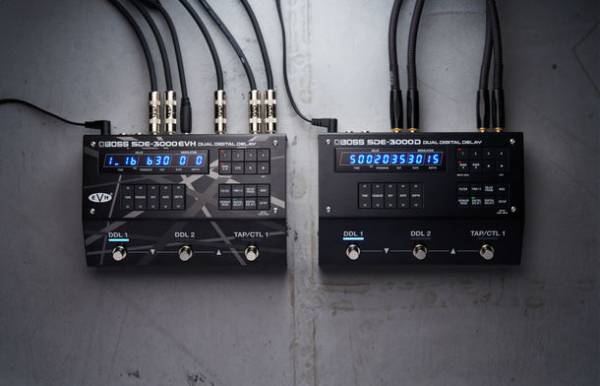 名機「SDE-3000」のサウンドを完全再現したデジタル・ディレイ・ペダル2機種を発売