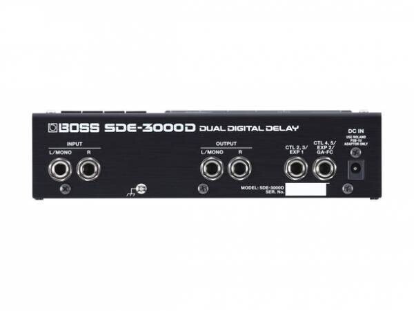 名機「SDE-3000」のサウンドを完全再現したデジタル・ディレイ・ペダル2機種を発売