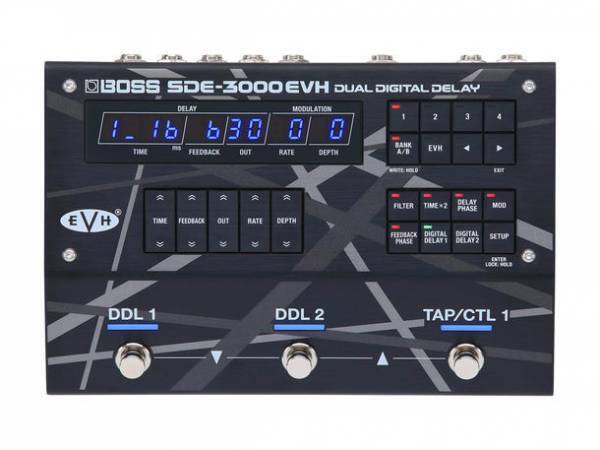 名機「SDE-3000」のサウンドを完全再現したデジタル・ディレイ・ペダル2機種を発売