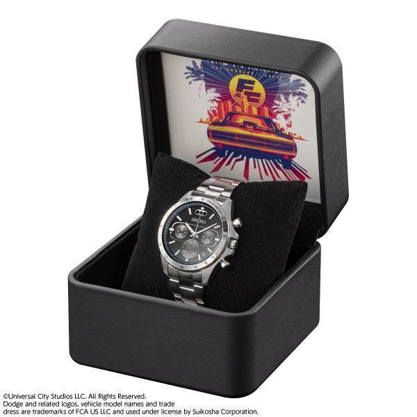 『ワイルド・スピード／ファイヤーブースト』とセイコーがコラボレーション！ドムの愛車をイメージしたクールな腕時計が登場！！