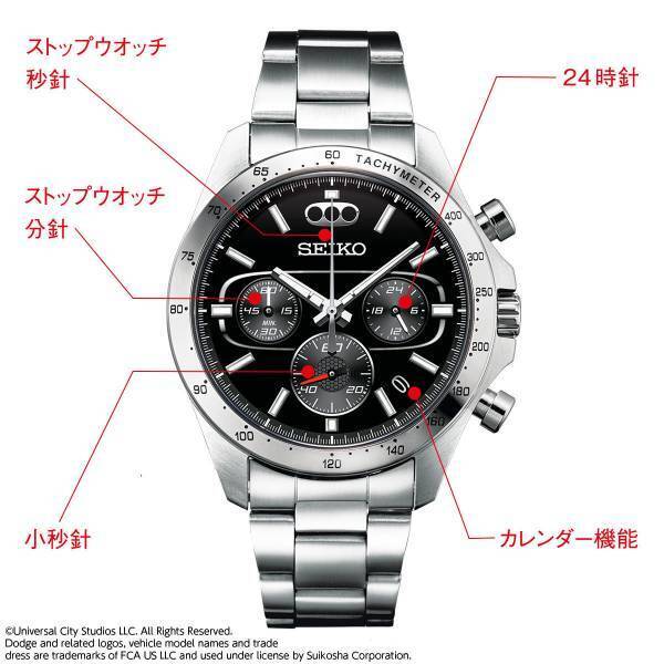 『ワイルド・スピード／ファイヤーブースト』とセイコーがコラボレーション！ドムの愛車をイメージしたクールな腕時計が登場！！