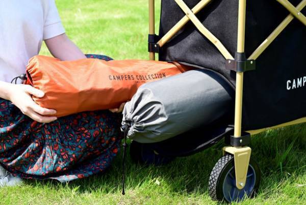 積載効率が大幅にアップ！上部にメッシュカバーを搭載した「ドデカ盛ワゴン」を新発売　―アウトドア・スポーツ・ガーデニング時の運搬におすすめ―