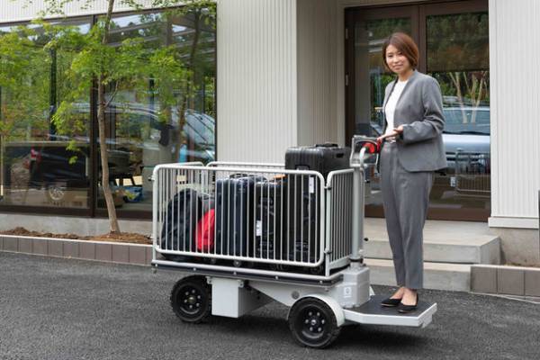 五常の電動台車がホテル業界からの問い合わせ多数　コロナ対策緩和で宿泊者数が急増し2023年3～4月は10倍に急増