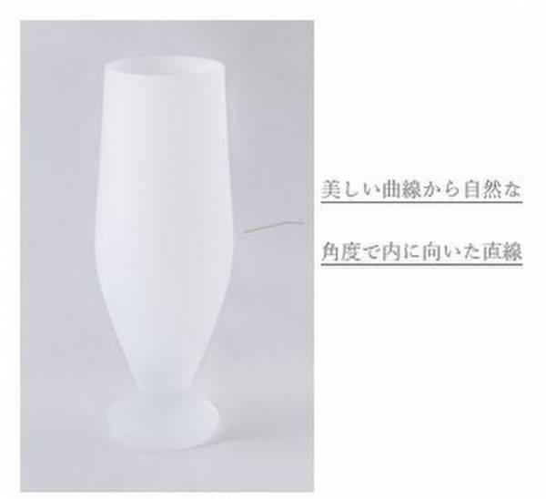 「生涯を添い遂げるグラス ビア leシリーズ(ル シリーズ)」からフロストが新登場、5月18日よりWired Beans STOREで販売開始