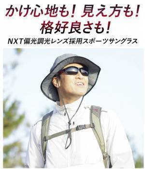 防弾プロテクターから誕生！NXT偏光調光レンズ採用スポーツサングラスがついに誕生　応援購入サイトMakuakeで5月20日 先行予約販売開始