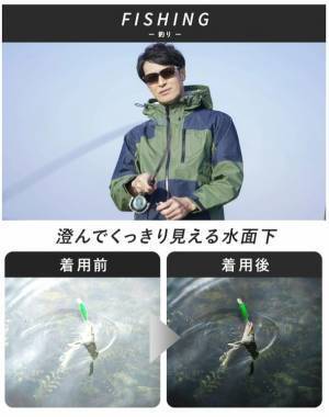 【感動の視界を】かけて違いがわかる！「A-FIT ガラス偏光サングラス」5月27日Makuakeにて先行予約販売開始