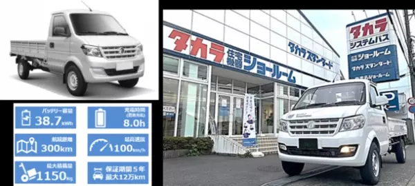 EVメーカー フォロフライ平ボディタイプF1 TRUCKを初納車第1号車は神奈川のスタンダード運輸にて営業運行開始