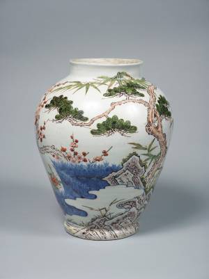 彩りあふれるやきもの陶上の華やぎ ―五彩と色絵―