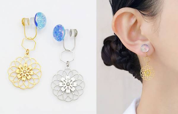 ピアスのようなイヤリング「ぴあり」の京ガラス「百人一首シリーズ」から人気投票上位10首が復刻！5月25日(木)よりWEB限定で完全予約受注をスタート